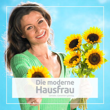 Frau mit Blumen